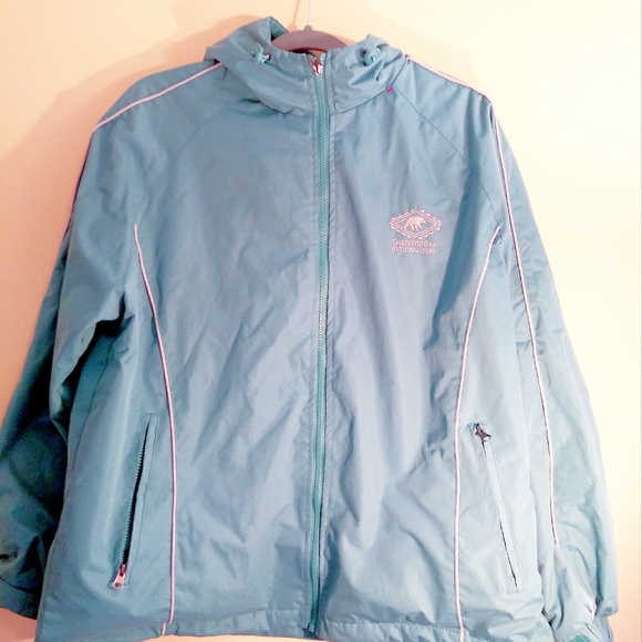 Shenandoah🔹Blue Windbreaker/coat🔹Artic Image - Picture 1 of 5